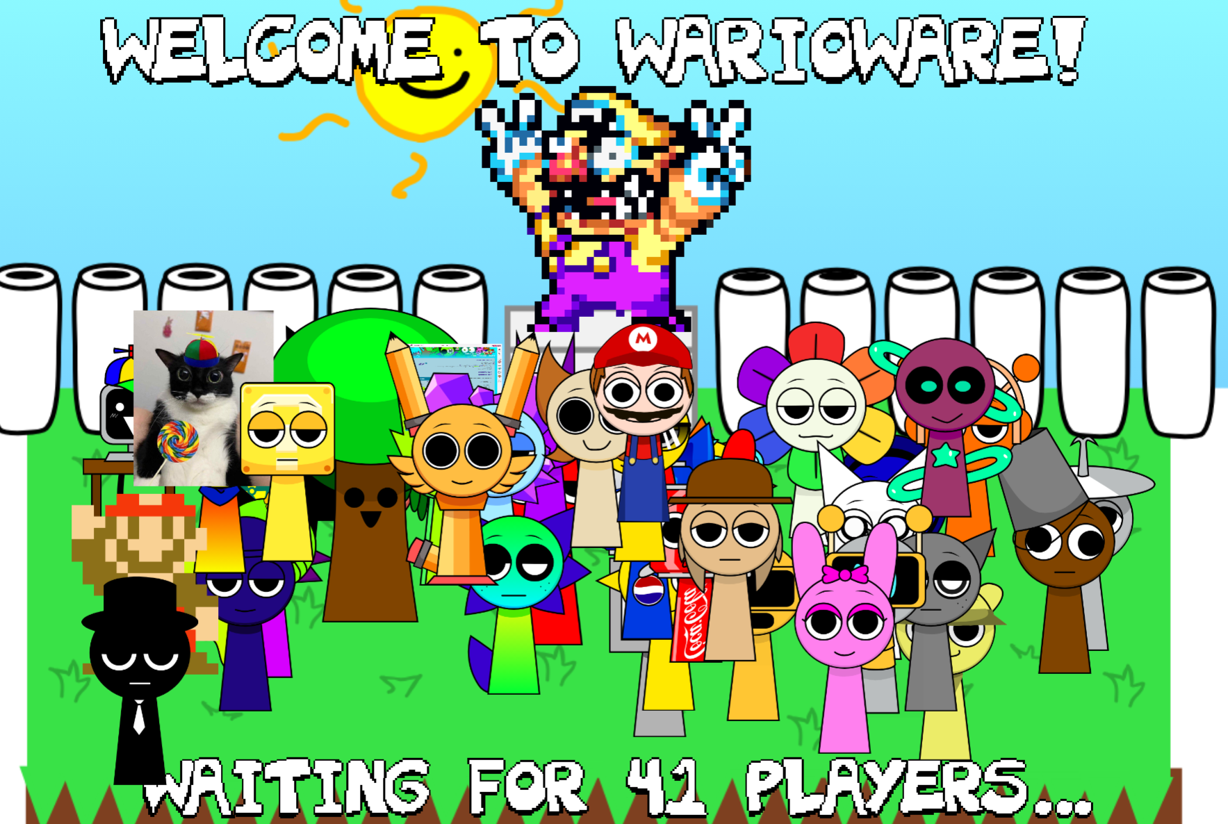 Ay In Warioware But Sprunkies