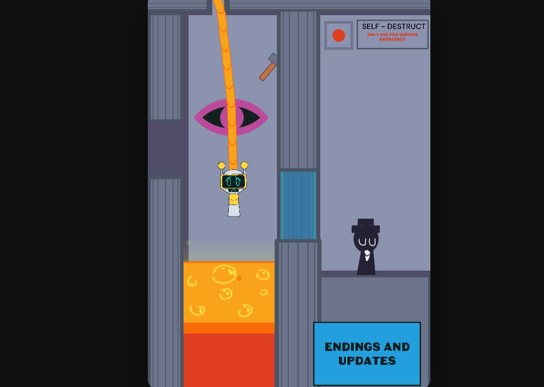 Black Tried Saving Funbot From Lava