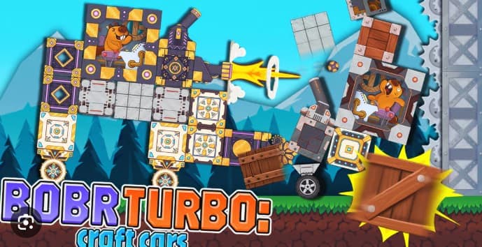 Bobr Turbo Craft Cars - Build, Battle, and Dominate the Ultimate DIY Racing Arena