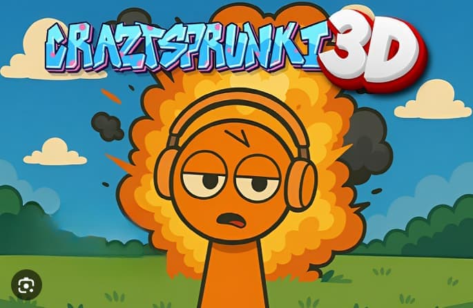 Crazy Sprunki 3D
