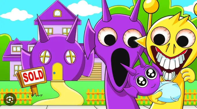 Durple Sprunki Horror - The Musical Dragon's Terrifying Dark Side Revealed