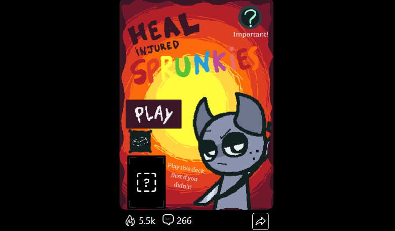 Heal Injured Sprunkies