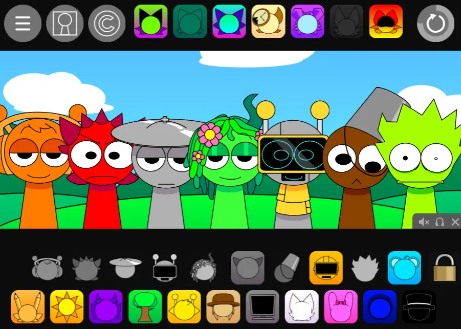 Incredibox Sprunki Pyramixed Swap - Turns Your Beats Inside Out