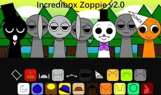 Incredibox Zoppie V 2.0 - Dive into a Colorful World of Quirky Characters and Stress-Free Fun!