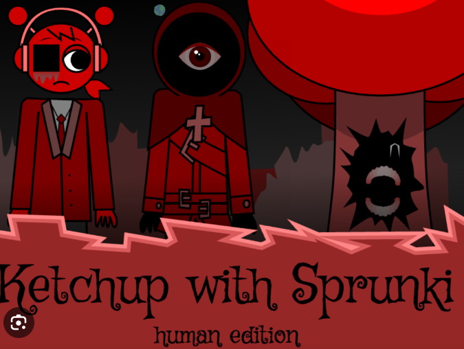 Ketchup With Sprunki Human Edition