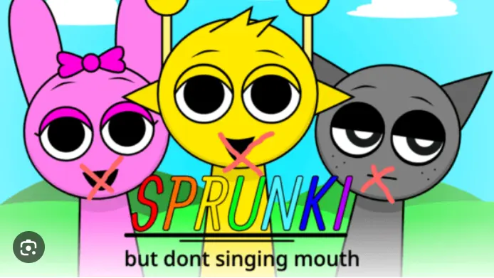 Sprunki But Don't Singing Mouth - Create Mind-Blowing Beats Without a Single Word