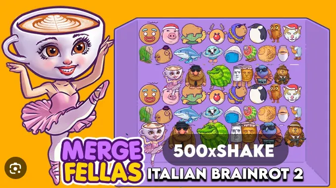 Merge Brainrot 2 - Where Italian Memes Meet Mind-Bending Mayhem