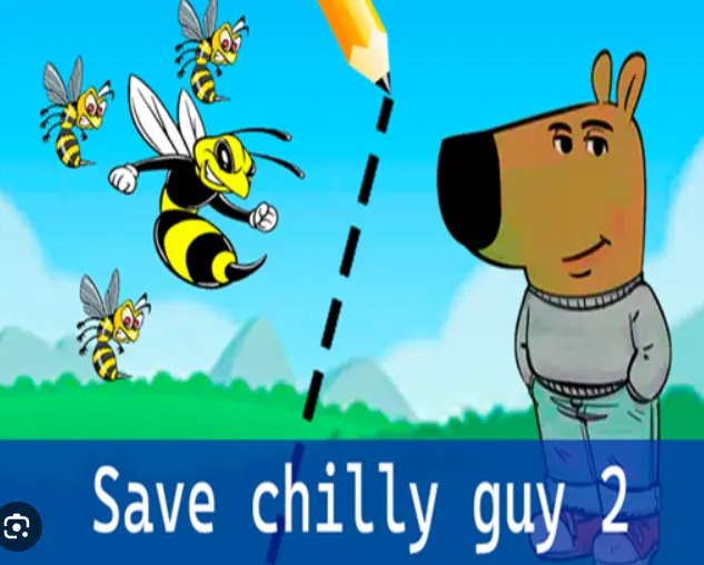 Save Chill Guy 2 - Draw Your Defense Against Killer Bees in 12 Seconds!