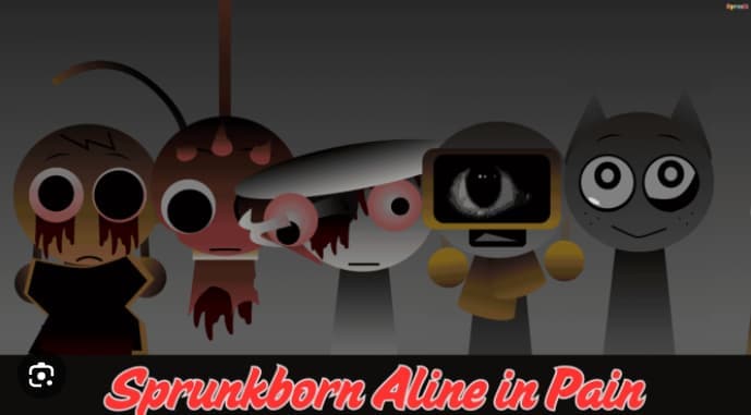 Sprunkborn Alive In Pain - The Rhythm Game That Turns Your Music Into Nightmares