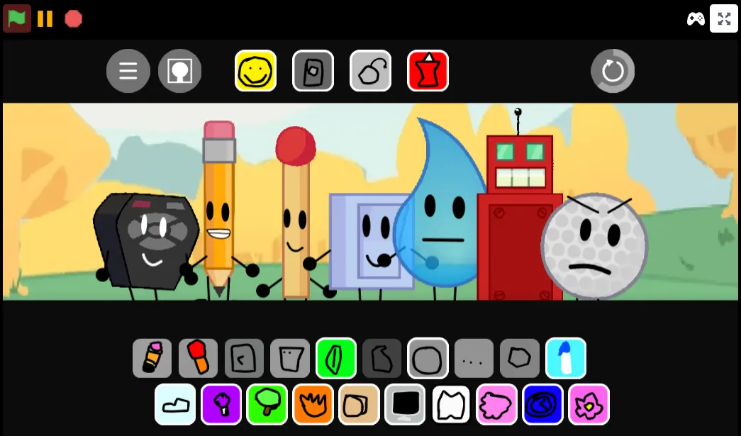 Sprunked X BFDI - Create Musical Masterpieces with Your Favorite Object Show Characters!