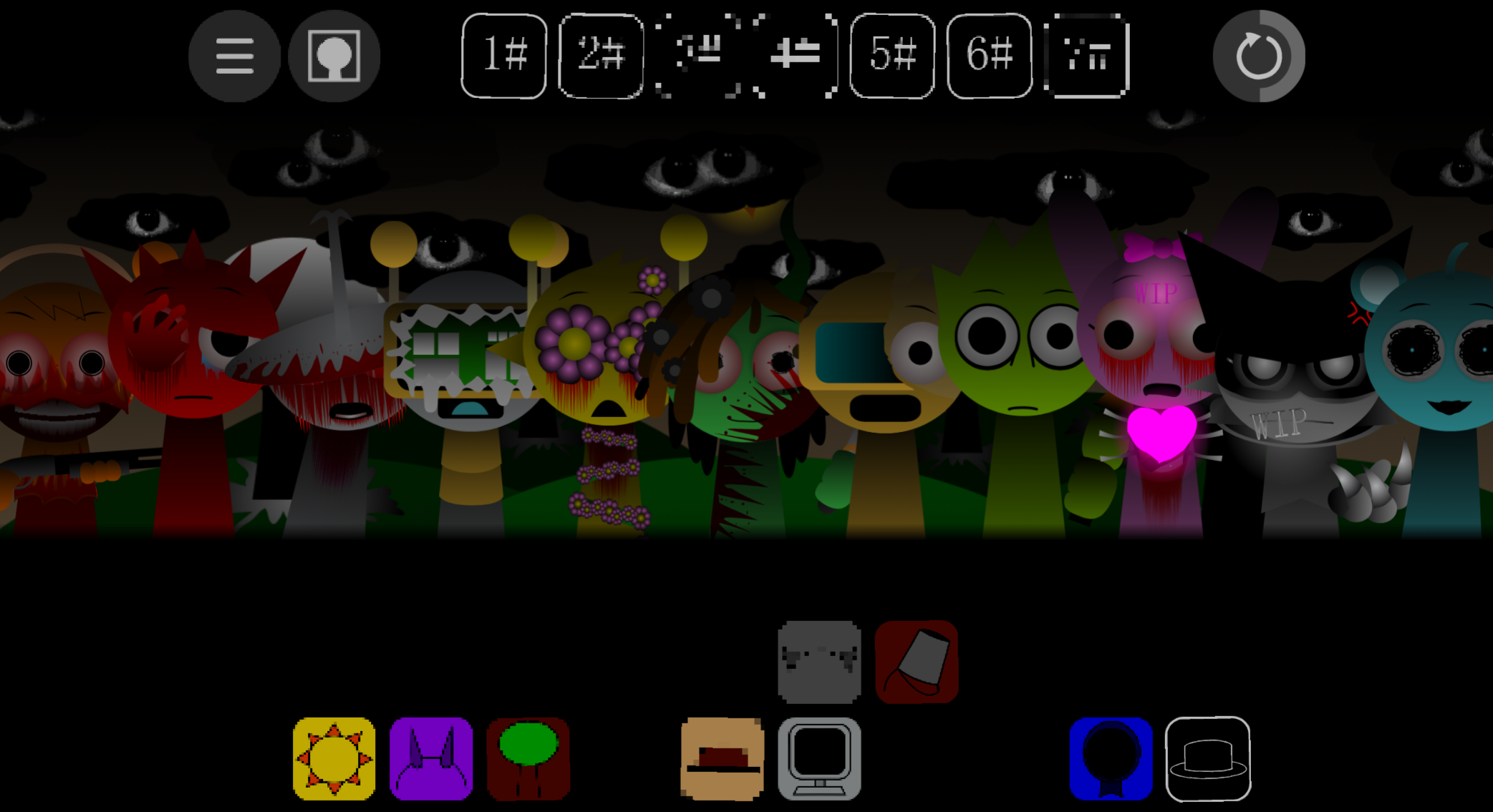Sprunki 13 Shifted Nikis Take Randomized