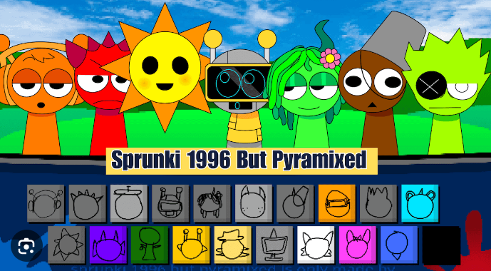 Sprunki 1996 But Pyramixed
