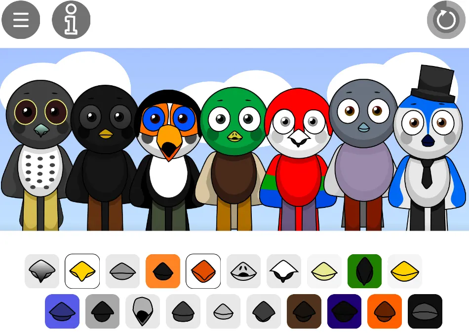 Sprunki Abgerny Birds - Where Musical Magic Takes Flight in This Mind-Blowing Rhythm Game