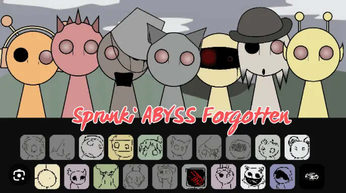 Sprunki Abyss Forgotten - 989 Players Discovered This Haunting Digital Nightmare