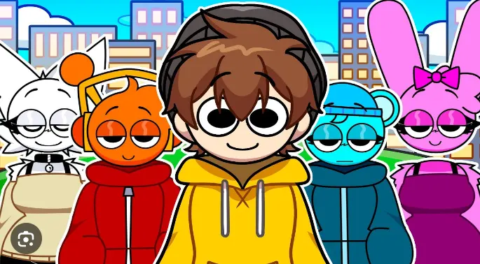 Sprunki All Grown Up - From Playground Beats to Urban Streets