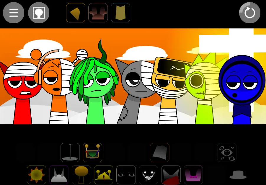 Sprunki Anti-Shifted But Alive - Where Glitch Meets Groove in This Mind-Bending Music Mod