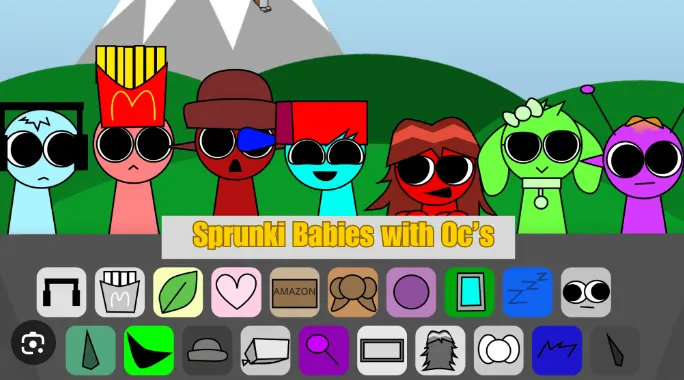 Sprunki Babies With OCs - Sprunki Babies With OCs Takes Cuteness to a Whole New Beat