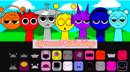 Sprunki Blinking