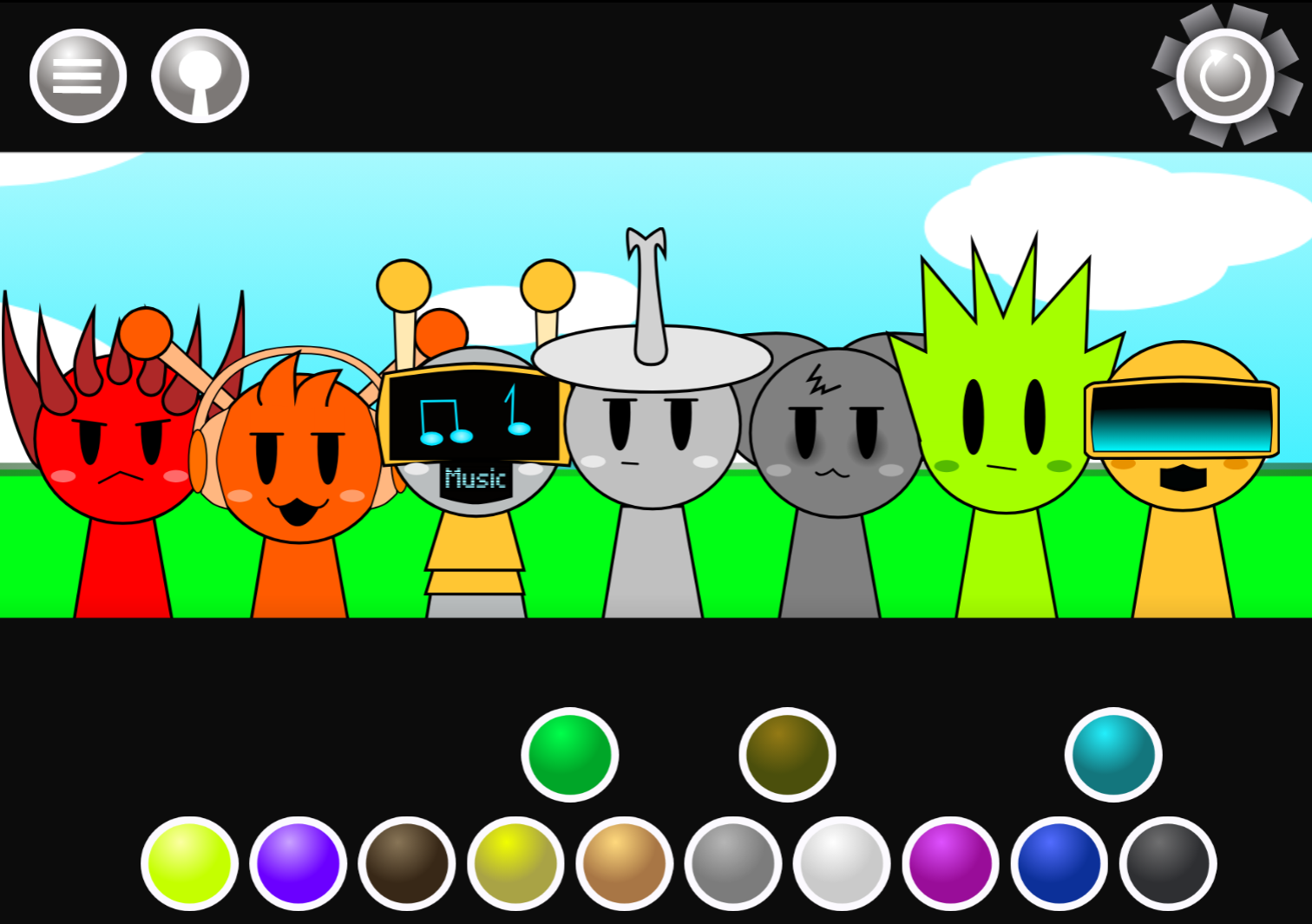 Sprunki Blood Moon Phase 11