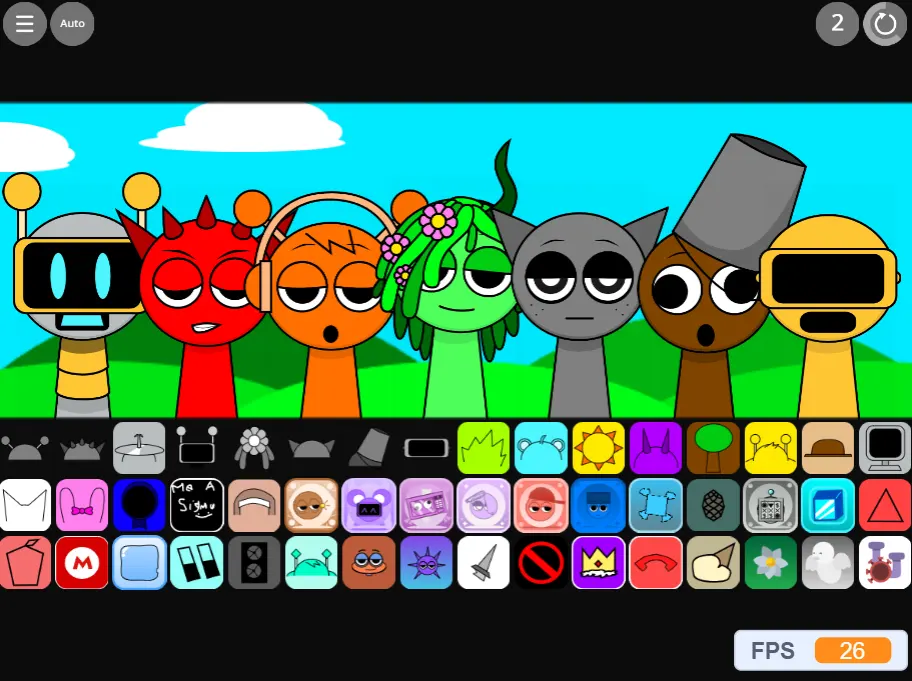 Sprunki Bonus 2 - Unleash Your Inner Music Producer with 12 Secret Characters