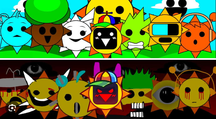 Sprunki But All Mr Sun
