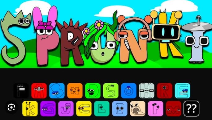 Sprunki But Alphabet Lore