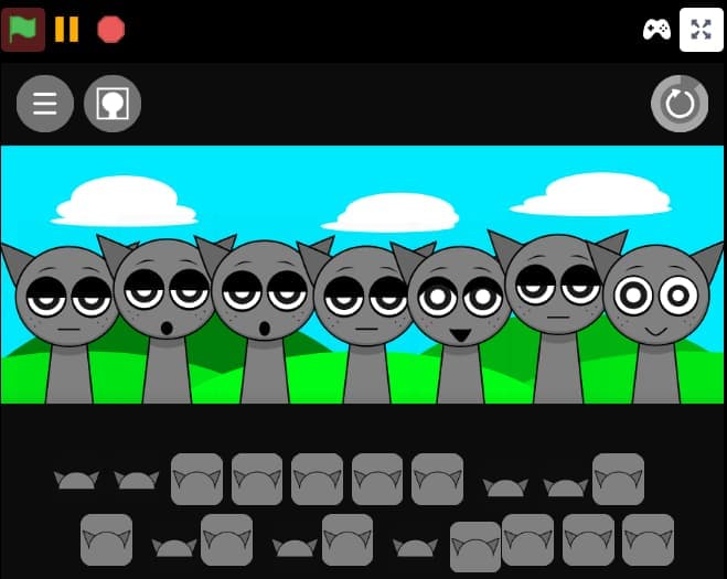 Sprunki But Everyone Is Gray