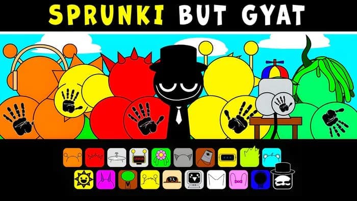 Sprunki But Everyone Gyat