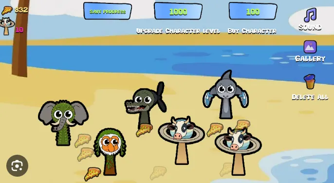 Sprunki But Italian Neuro Animals Merge - A Whimsical Fusion of Sound and Surrealism!