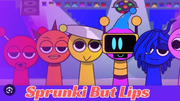 Sprunki But Lips - The Hilarious Mod That's Making Players Laugh While They Mix