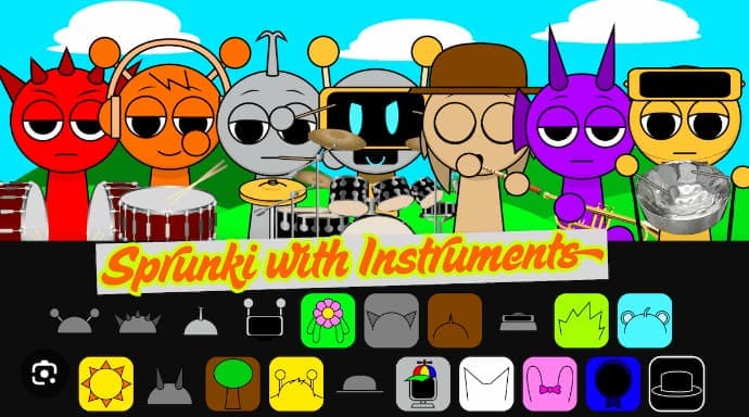 Sprunki But With Instruments