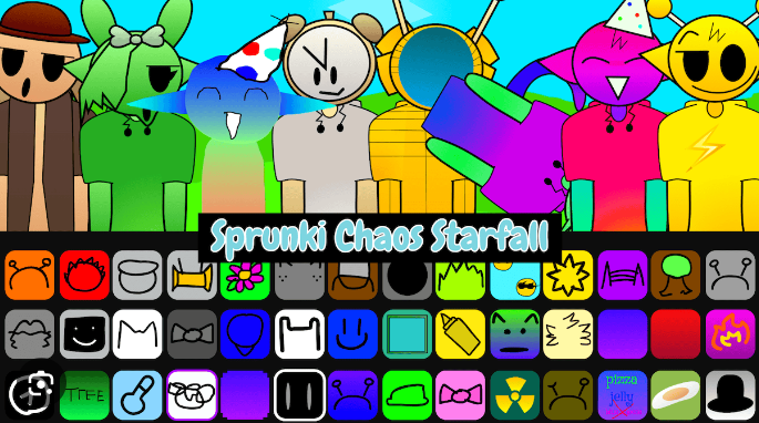 Sprunki Chaos Starfall