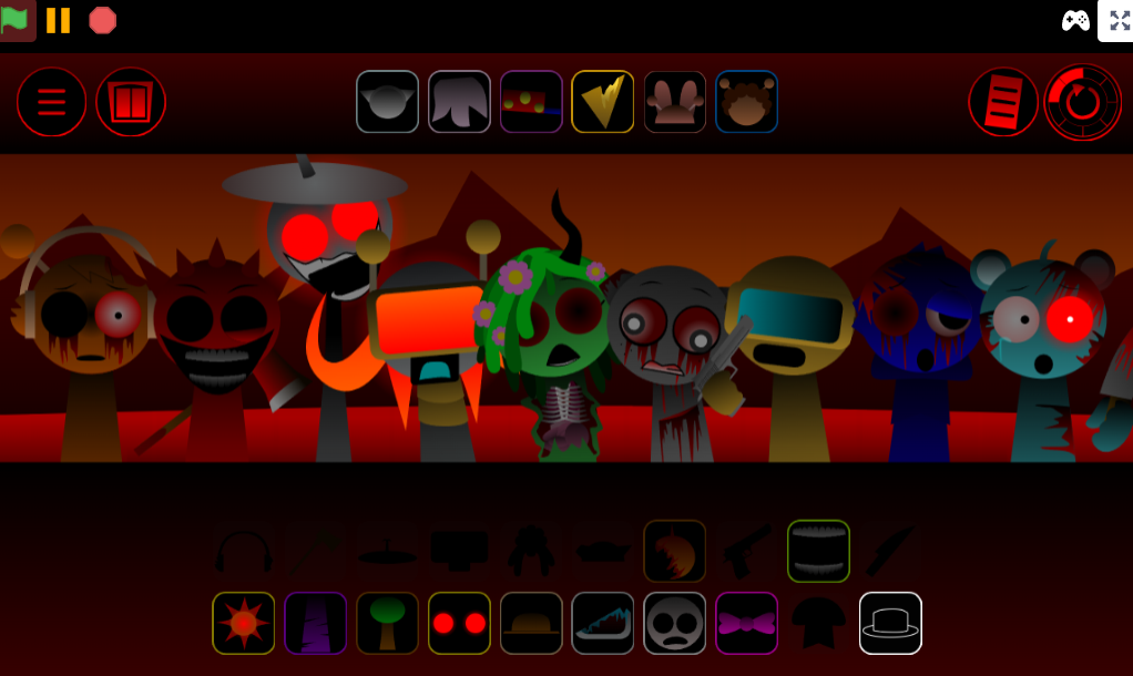 Sprunki Crimson Cataclysm