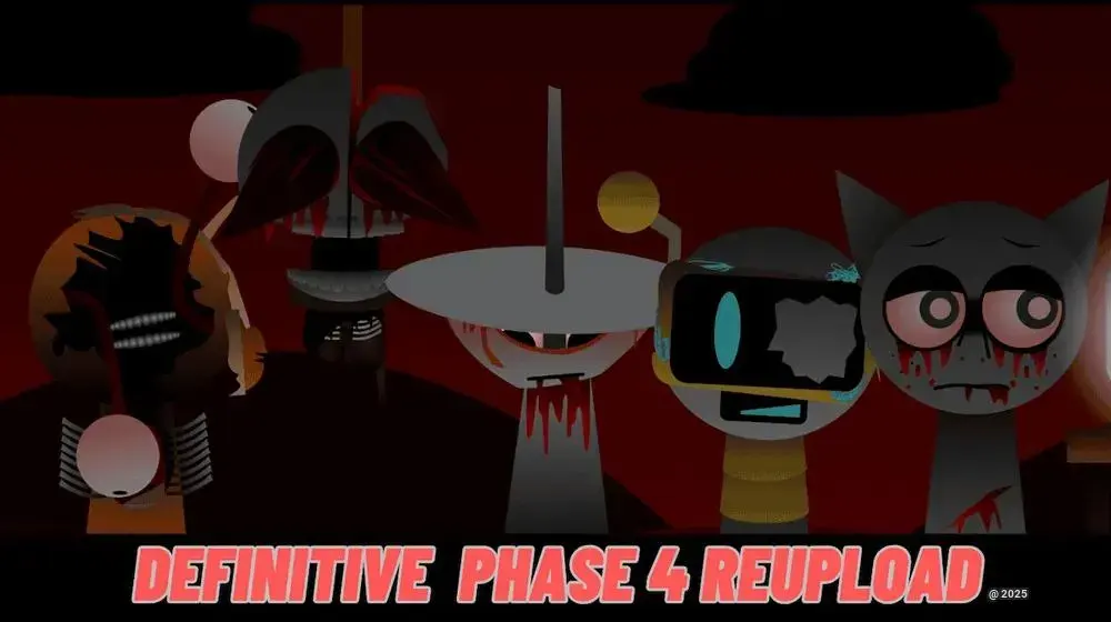 Sprunki Definitive Phase 4 Reupload - Sprunki Definitive Phase 4 Reupload Revolutionizes Horror Music Creation