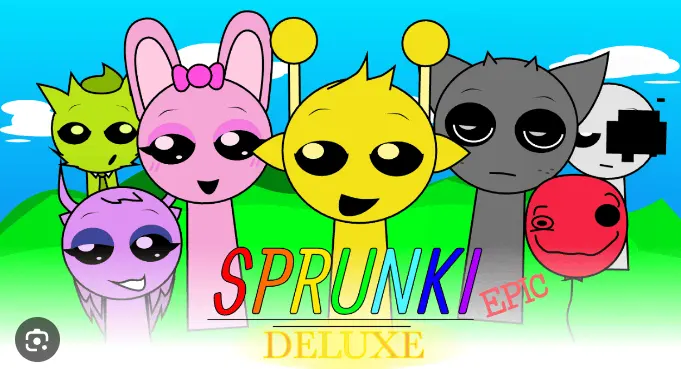Sprunki Deluxe Epic - Where Music Meets Magic in an Explosive Symphony