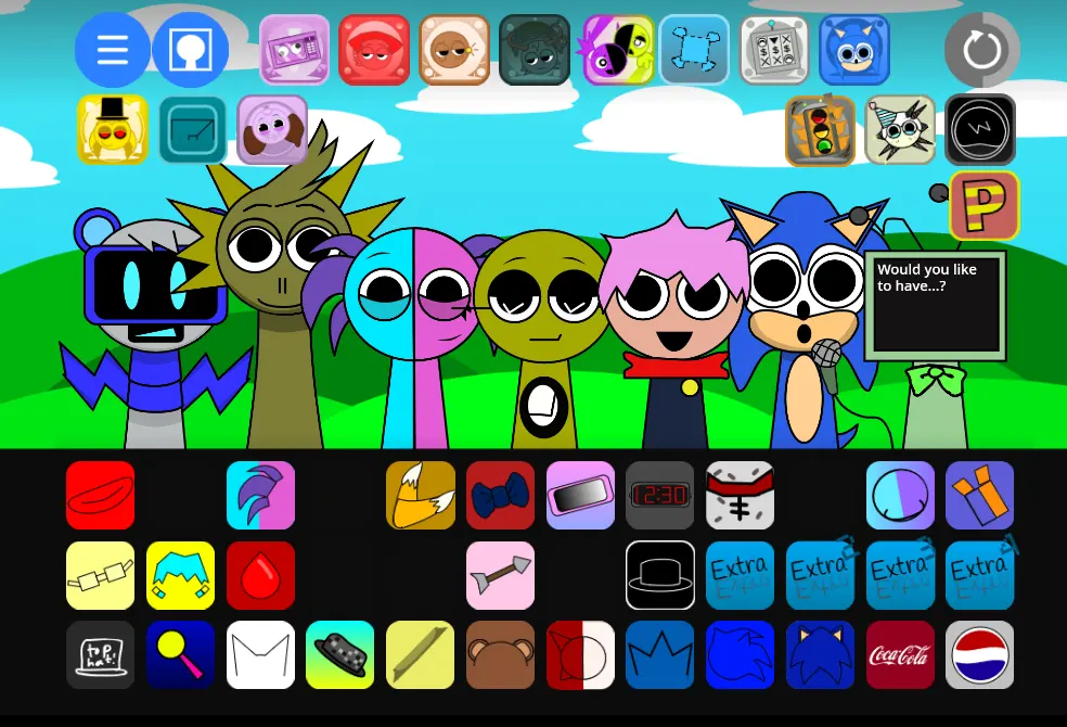 Sprunki Deluxe OCs - Where Musical Characters Come Alive in Rhythm