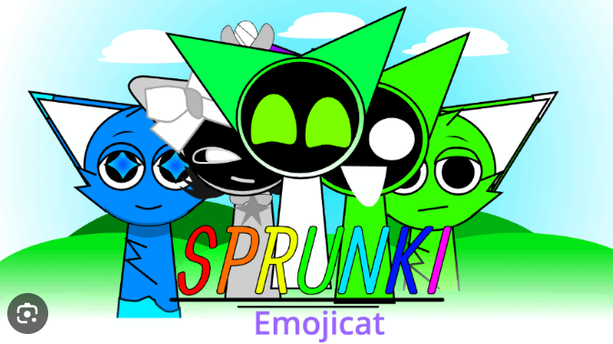 Sprunki Emojicat