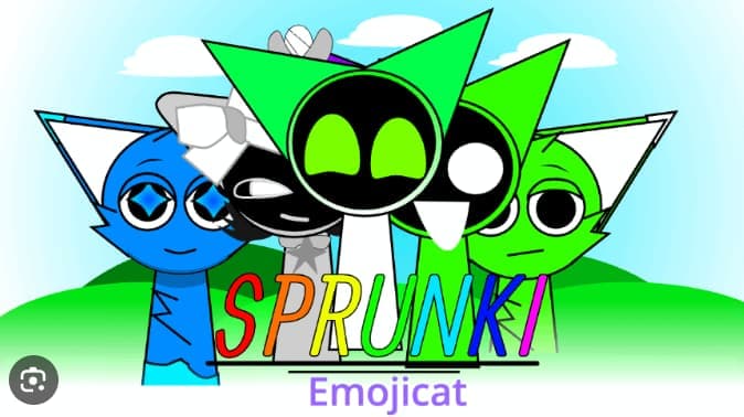 Sprunki Emojicat