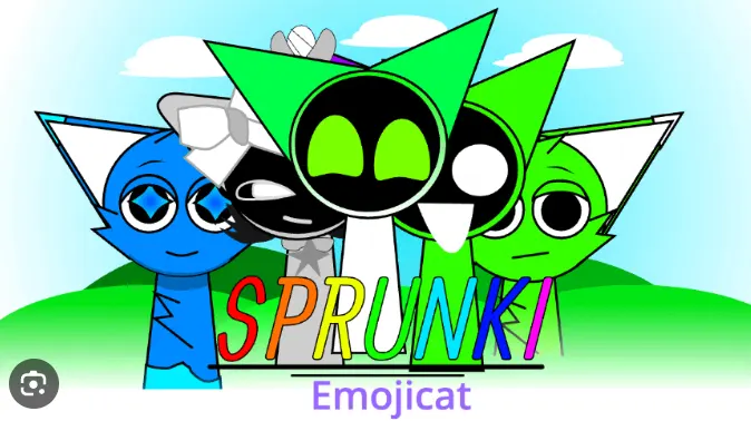 Sprunki Emojicat - Where Purring Meets Professional DJing