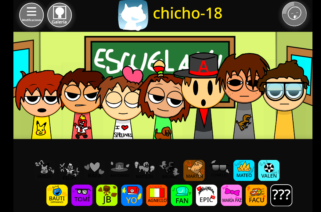 Sprunki Escuela
