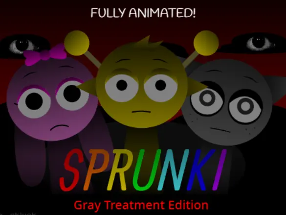 Sprunki Gray Treatment But Animated - Where Static Characters Spring to Life
