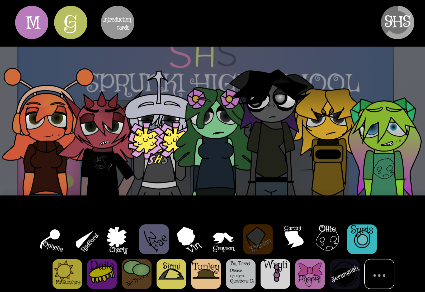 Sprunki High School SHS