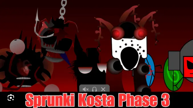 Sprunki Kosta Phase 4 Goes Dark - The Gothic Music Mod That's Taking Over