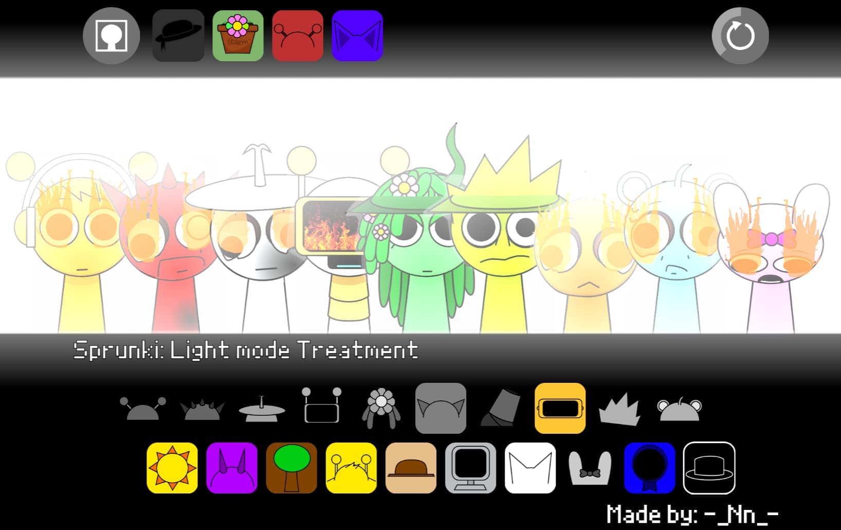 Sprunki Lightmode Treatment