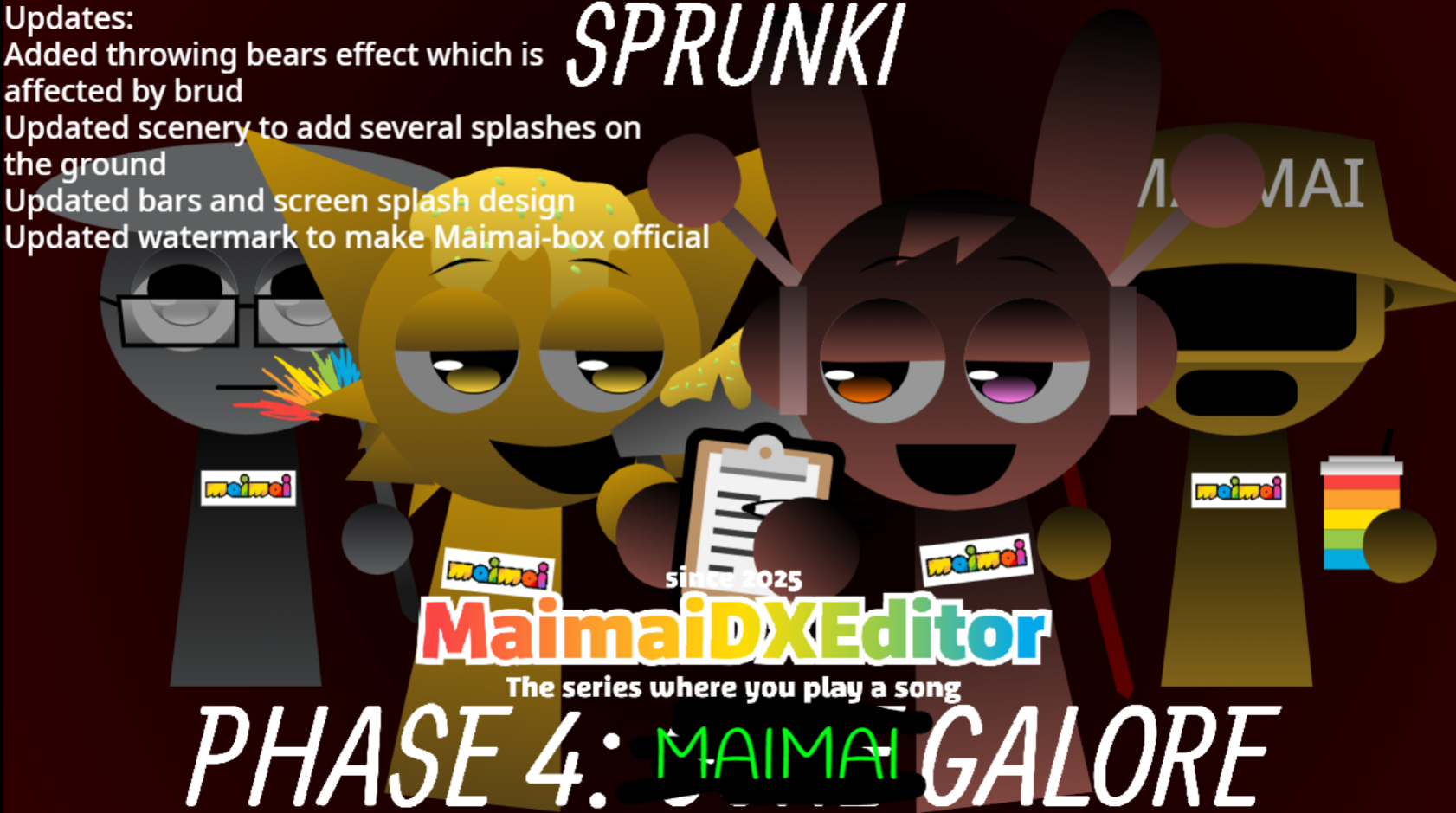 Sprunki Maimai Box V3 Maimai Galore