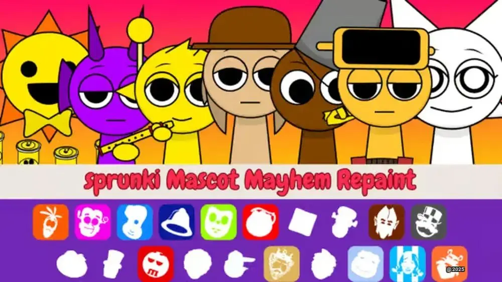 Sprunki Mascot Mayhem Repaint - This Stunning Visual Overhaul Changes Everything