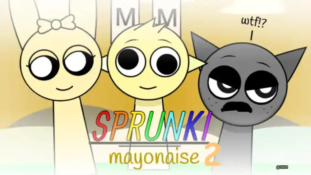 Sprunki Mayonaise 2 - Create Mind-Bending Musical Mayhem with Mayo-Themed Beats