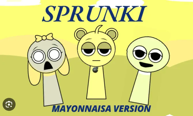 Sprunki Mayonnaise Remake - Dive into the Whimsical World of Condiment Chaos!