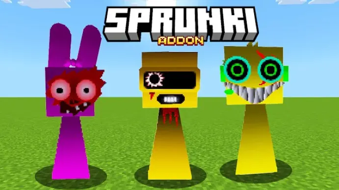 Sprunki Minecraft Mod - Dive into a Musical Adventure with Adorable Rhythm-Responsive Creatures!