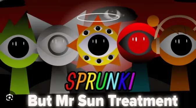 Sprunki Mr. Sun Treatment - A Unique Music Creation Experience!